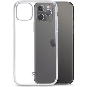 Mobilize Gelly Coque Transparente iPhone 11 Pro Coque arrière en TPU Souple - Transparent