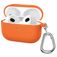 Mobigear Classic Coque Apple AirPods 3 Coque en Silicone Souple - Orange