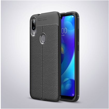 Mobigear Luxury Coque Xiaomi Mi Play Coque arrière en TPU Souple - Noir