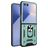 Mobigear Armor Ring Samsung Galaxy Z Flip 7 Plastique rigide Coque arrière Antichoc avec bague de maintien - Vert