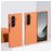Mobigear Colors Samsung Galaxy Z Fold 7 Plastique rigide Coque arrière - Orange