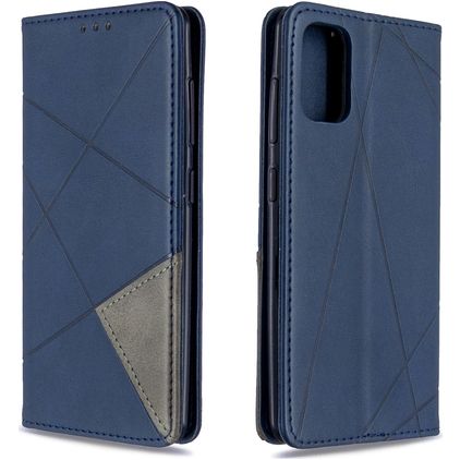 Mobigear Rhombus Slim Housse Samsung Galaxy A41 Etui - Bleu
