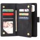 Mobigear Zipper Housse Samsung Galaxy A71 Etui Porte-Monnaie - Noir