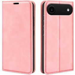 Mobigear Retro Slim iPhone Air Étui Portefeuille - Rose