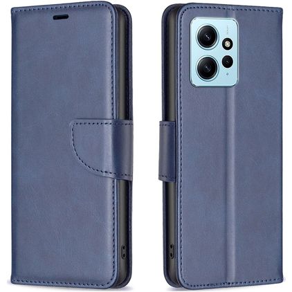 Mobigear Excellent Housse Xiaomi Redmi Note 12 Etui Porte-Monnaie - Bleu