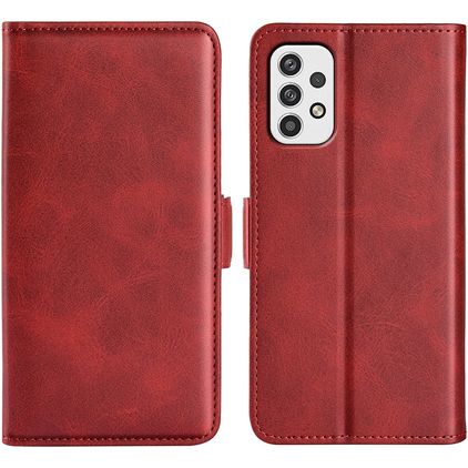 Mobigear Slim Magnet Samsung Galaxy A23 Étui Portefeuille - Rouge