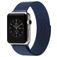 Mobigear Style Loop Bracelet Milanais pour Apple Watch Fermeture magnétique - 49/46/45/44 mm - Bleu