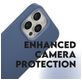 CARE by PanzerGlass Fashionable Coque iPhone 16 Pro Max MagSafe Coque arrière en Silicone - Bleu