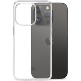 Mobilize Gelly Coque Transparente iPhone 14 Pro Coque arrière en TPU Souple - Transparent