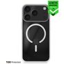 Striker X-Core Xtreme Impact Coque Transparente iPhone 17 Pro MagSafe Coque arrière Rigide Anti-Chocs - Transparent