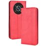Mobigear Sensation Housse HONOR Magic 4 Lite Etui Porte-Monnaie - Rouge