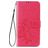 Mobigear Clover Motorola One Fusion Plus Étui Portefeuille - Magenta