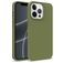 Mobigear Bio Coque iPhone 14 Plus Coque arrière en Eco-Friendly - Olive