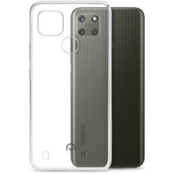 Mobilize Gelly Transparent Realme C25Y TPU souple Coque arrière - Transparent