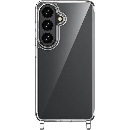 Mobigear Mix & Match Transparent Samsung Galaxy S26 TPU souple Coque avec cordon - Transparent
