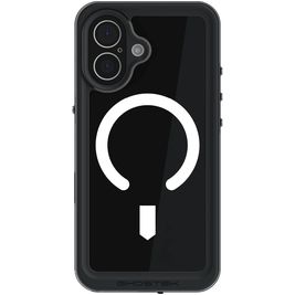 Ghostek Nautical Slim Coque iPhone 17 MagSafe Coque arrière Imperméable Rigide Anti-Chocs - Noir