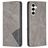 Mobigear Rhombus Slim Housse Samsung Galaxy S23 FE Etui - Gris