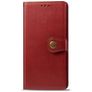 Mobigear Snap Button Housse OPPO A5 (2020) Etui Porte-Monnaie - Rouge
