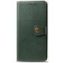 Mobigear Snap Button iPhone 11 Pro Étui Portefeuille - Vert