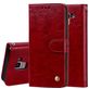 Mobigear Wallet Housse Samsung Galaxy J6 (2018) Etui Porte-Monnaie - Rouge
