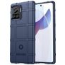 Mobigear Rugged Shield Coque Motorola Edge 30 Ultra Coque arrière en TPU Souple Anti-Chocs - Bleu