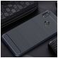 Mobigear Brushed Slim Coque HONOR Note 10 Coque arrière en TPU Souple - Bleu Marin