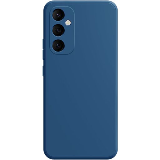 Mobigear Colors Coque Samsung Galaxy A35 Coque arrière en Silicone - Bleu