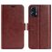 Mobigear Basic Housse Motorola Moto G53 5G Etui Porte-Monnaie - Marron