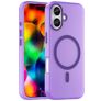 Mobigear Shockproof Coque iPhone 17 MagSafe Coque arrière Rigide - Violet