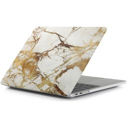 Mobigear Marble MacBook Pro 16 Pouces (2021-2026) Coque - Marron - Model A2485 / A2780 / A2991 / A3186 / A3428 / A3429