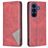 Mobigear Rhombus Slim Housse Samsung Galaxy S26 Etui - Rouge