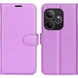 Mobigear Classic Housse Realme GT 6 Etui Porte-Monnaie - Violet