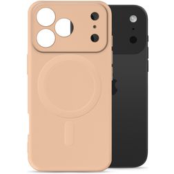 My Style Protective Flex Coque iPhone 17 Pro MagSafe Coque arrière en TPU Souple - Soft Pink