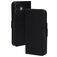 Mobiparts Classic Wallet MagSafe Housse iPhone 16 MagSafe Etui Porte-Monnaie - Noir
