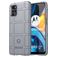 Mobigear Rugged Shield Coque Motorola Moto G22 Coque arrière en TPU Souple Anti-Chocs - Gris