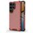 Mobigear Honeycomb Coque Samsung Galaxy S26 Ultra Coque arrière Rigide Anti-Chocs - Rouge