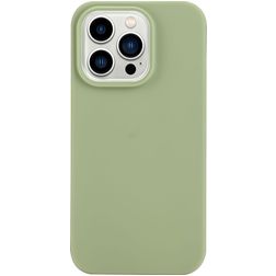 Mobigear Colors Coque iPhone 14 Pro Max Coque arrière en TPU Souple - Vert