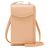 Antonio Fonzo Crossbody Sac Téléphone - Large - Salmon Pink