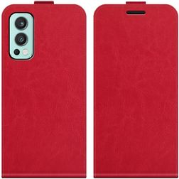 Mobigear OnePlus Nord 2 Étui à rabat - Rouge