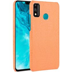 Mobigear Croco Coque HONOR 9X Lite Coque arrière Rigide - Orange