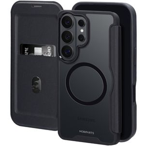 Mobiparts Shield Line Housse Samsung Galaxy S26 Ultra MagSafe Etui - Noir