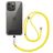 Mobigear Lanyard - Cordon de téléphone universel ajustable - Jaune