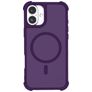 Mobigear Armor Shield Coque iPhone 16 Plus MagSafe Coque arrière Rigide - Violet