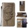 Mobigear Butterfly Housse OPPO Reno 8 Pro 5G Etui Porte-Monnaie - Gris