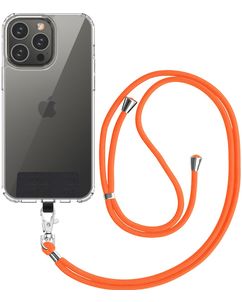 Mobigear Lanyard - Cordon de téléphone universel ajustable - Orange