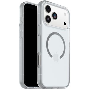 Otterbox React Coque Transparente iPhone 17 Pro Max MagSafe Coque arrière Rigide Anti-Chocs - Transparent