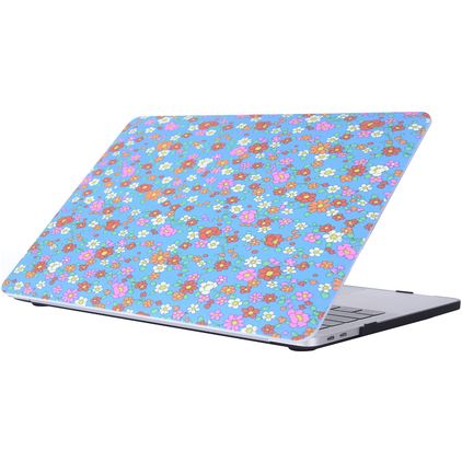 Mobigear Flowers MacBook Pro 15 Pouces (2016-2019) Coque - Model 22 - Model A1707 / A1990
