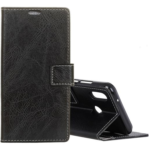 Mobigear Basic Housse Xiaomi Mi 8 SE Etui Porte-Monnaie - Noir