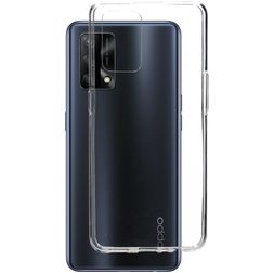 Mobiparts Classic Transparent OPPO A74 4G TPU souple Coque arrière - Transparent