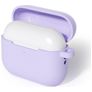 Mobigear Colors Coque Apple AirPods Pro 3 en Silicone Souple - Lavender Purple